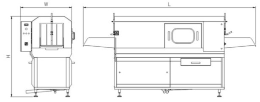 Машина для мойки ящиков производительностью до 240 шт/час STORM