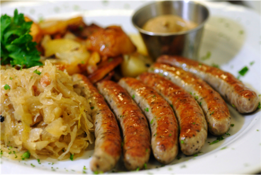 Колбаски нюрнбергские